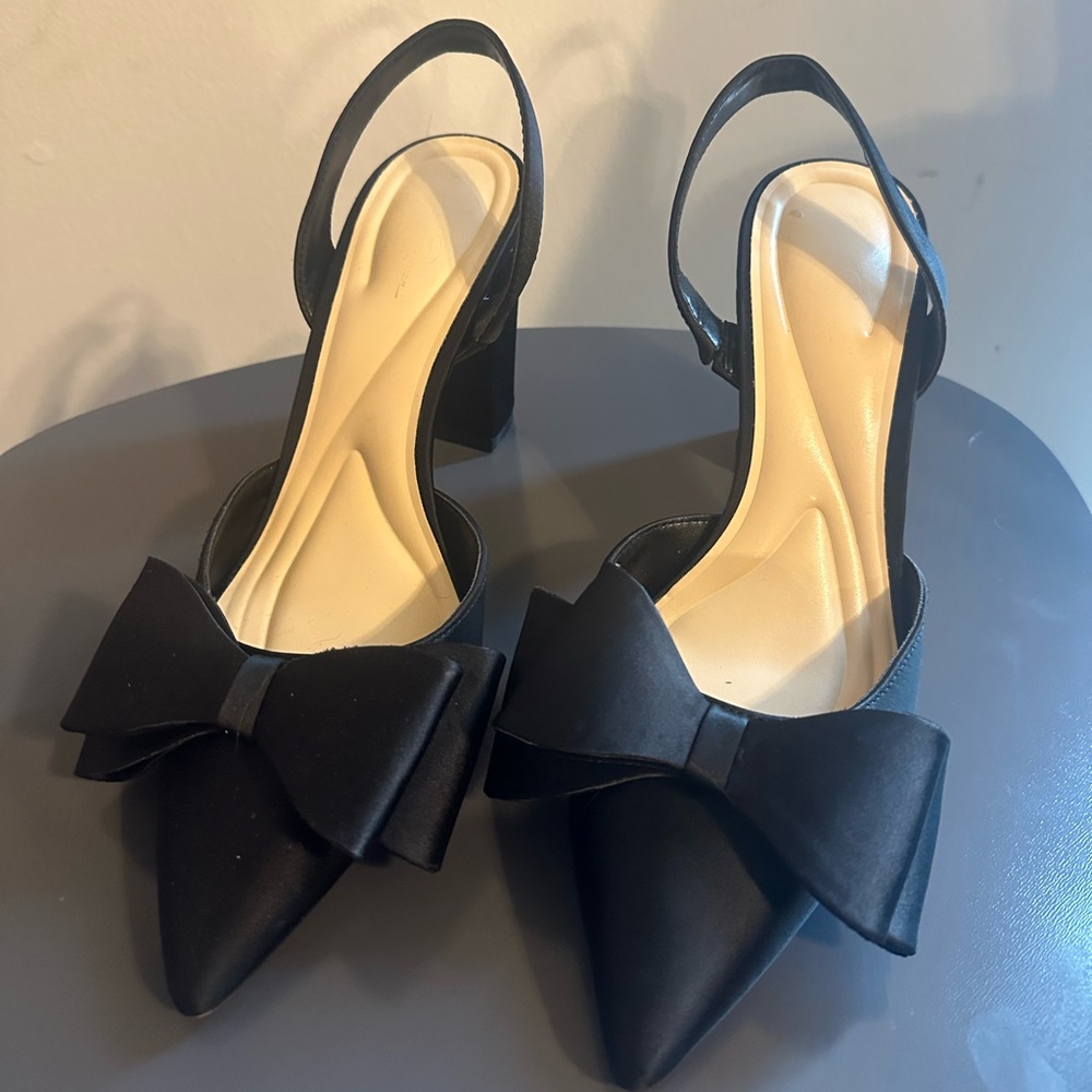 Jessica Simpson Bow Block Heels